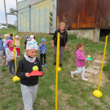 Sportovní den v Bohuslavicích.